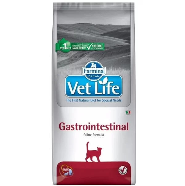 Farmina Vetlife Gastrointestinal Cat Dry Food - 2kg