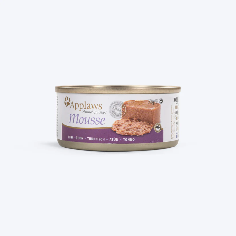 Applaws 44 Tuna Mousse Natural Wet Cat Food 70 g Gluten Free