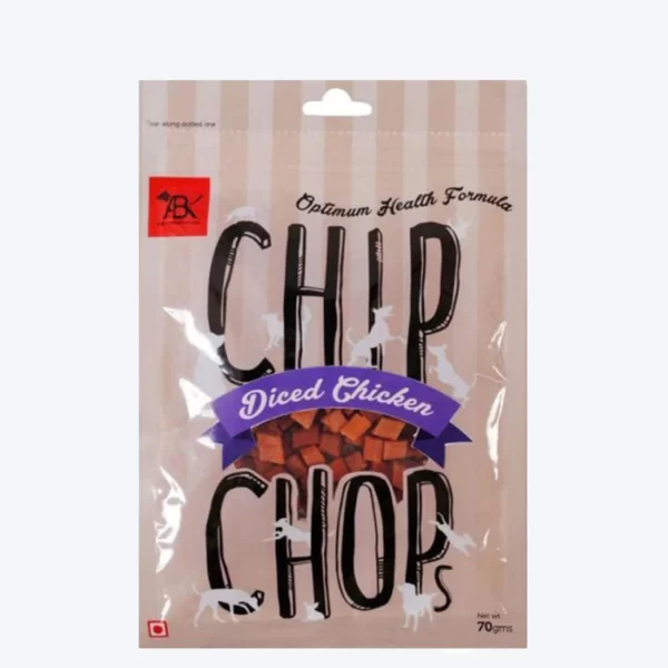 Chip Chop Dog Treat - Diced Chicken