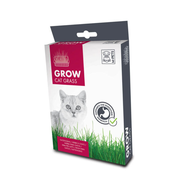 M-Pet Cat Grow Grass Helps Reduce Hairball Problem