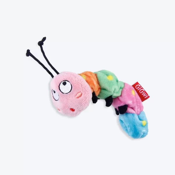 GiGwiThirstyCatnipCatToy CaterpillarFilledwith100 organicCatnipinside 07b25ba1 8d6f 41fc b19c 9b340c74324e