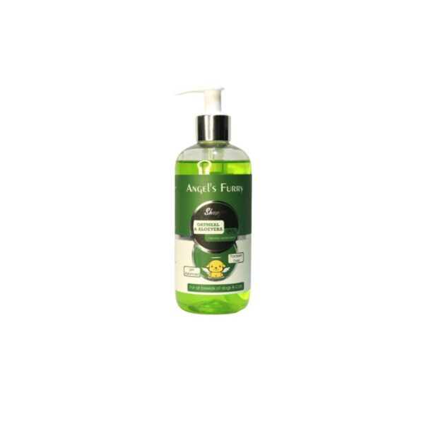 Angels Furry Oatmeal & Aloe Vera Dog Shampoo - 300ml