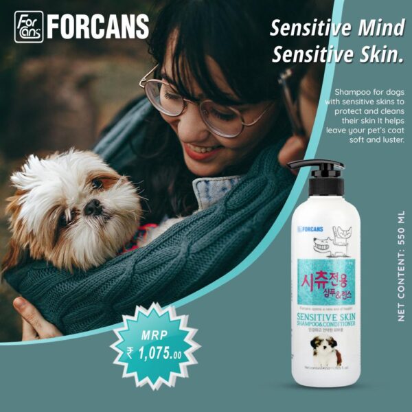 forcan sensitive shampoo
